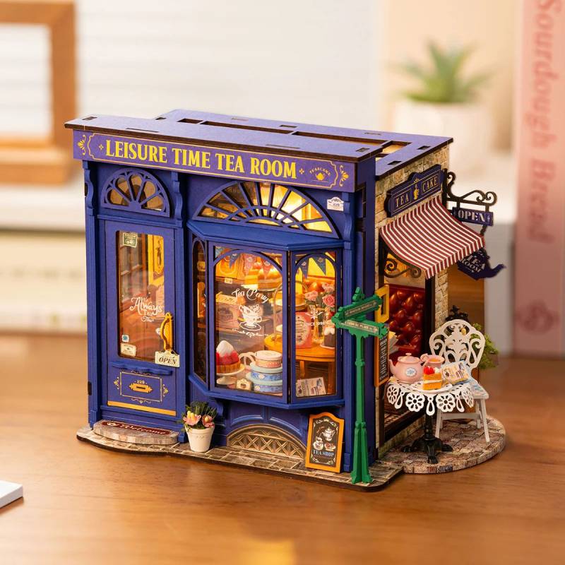 Miniature House Leisure Time Tea Room
Robotime DG171
