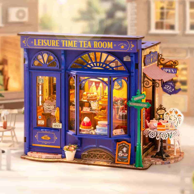 Miniature House Leisure Time Tea Room
Robotime DG171
