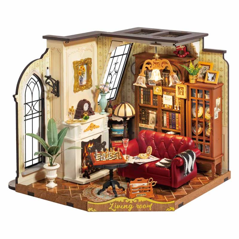 Miniature House Catherine's living room
Robotime DG175