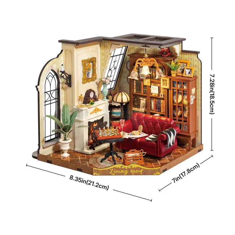 Maison miniature Catherine's living room
Robotime DG175