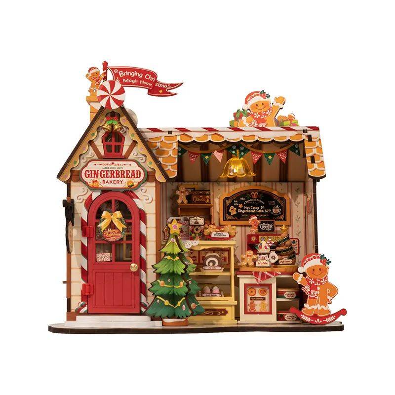 Miniature house Gingerbread house
Robotime DG176