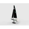 Radio controlled sailboat CARIBBEAN V3 RTR scale 1/64 - JOYSWAY JY8802V3