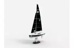 Voilier radiocommandé CARIBBEAN V3 RTR échelle 1/64 - JOYSWAY JY8802V3