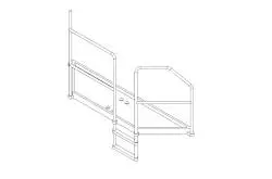 Kit de passerelle pour semi-remorque benne 1/14 - Veroma 18363