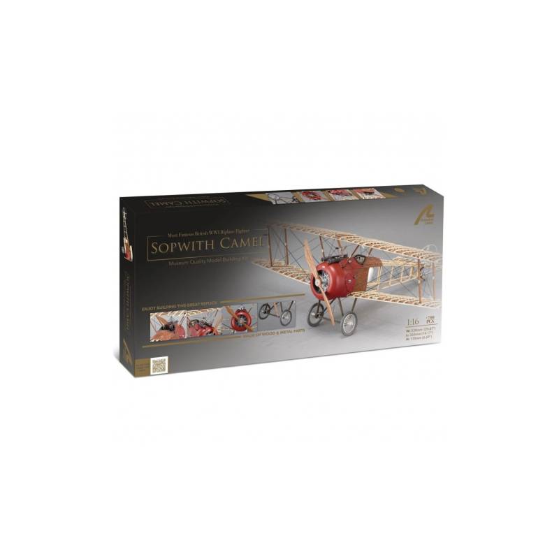 SOPWITH CAMEL F1 1918 1/16
Artesania Latina 20351