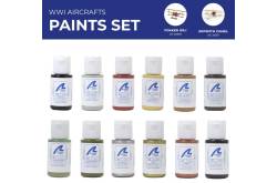 Pack Peinture pour avions de la première guerre mondiale
Artesania Latina 277PACK1