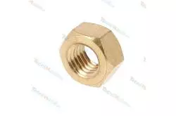 10 écrous HU M1.6 en Laiton DIN934