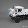 Lesu RC off-road truck kit U4023 4x4 1/14 (painted in white) - LESU MT-44023-KIT-S