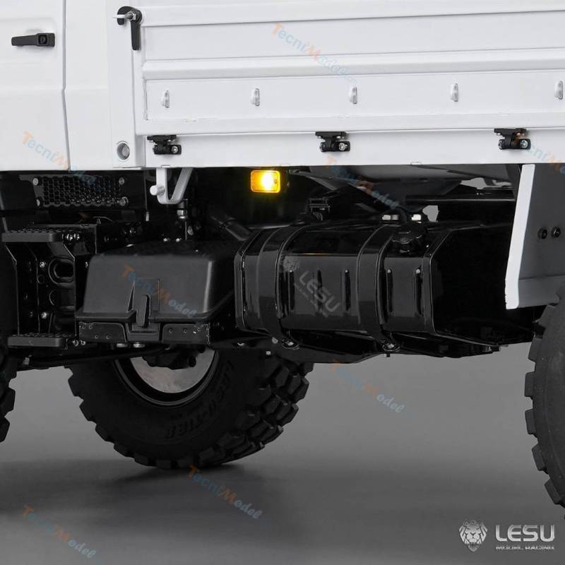 Lesu RC off-road truck kit U4023 4x4 1/14 (painted in white) - LESU MT-44023-KIT-S