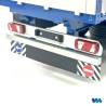 Pair of 5-chamber trailer rear light units with LEDs for 7.2V - 12V - Veroma 191541