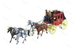 STAGECOACH - Legend of the Wild West - 1/12 Scale model - Artesania Latina 20345