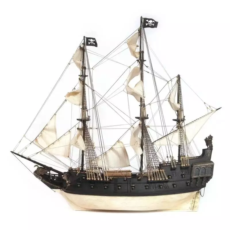 Maquette bois du voilier pirate "Black Swan" OCCRE 12012