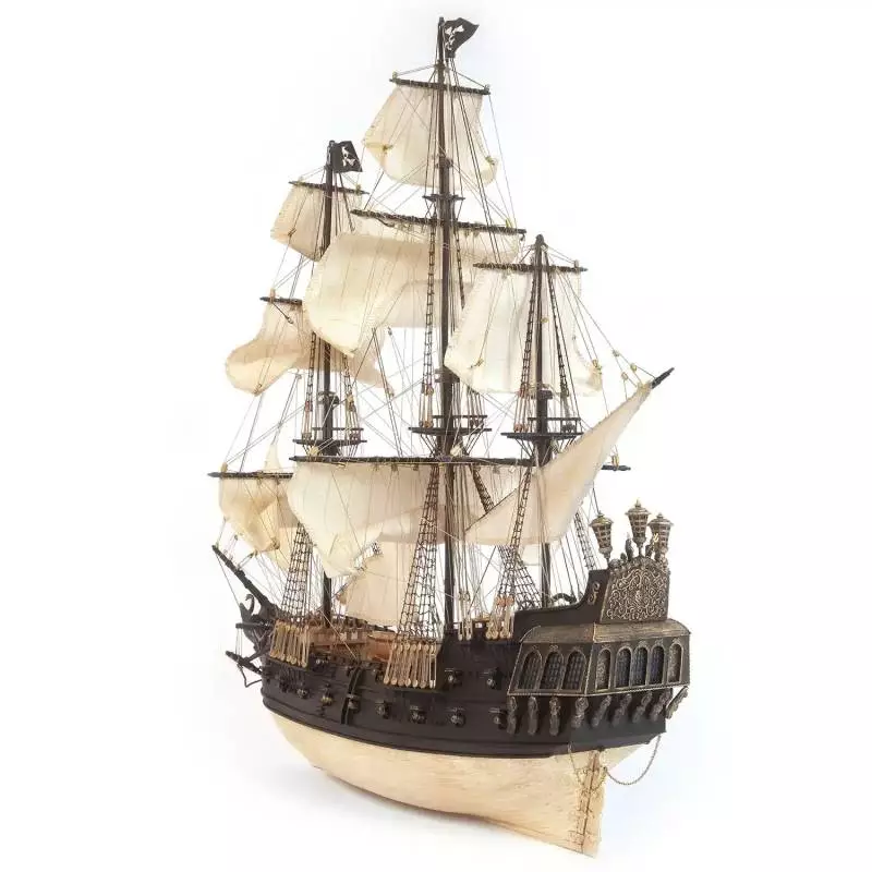 Maquette bois du voilier pirate "Black Swan" OCCRE 12012