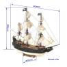 The Black Swan Pirate Ship Model
Occre 12012
