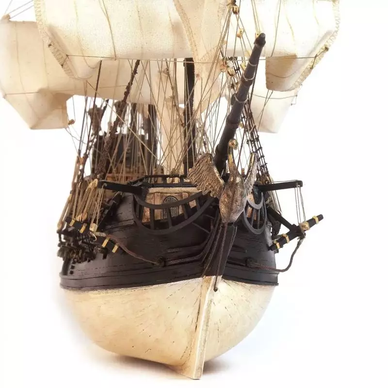 Maquette bois du voilier pirate "Black Swan" OCCRE 12012