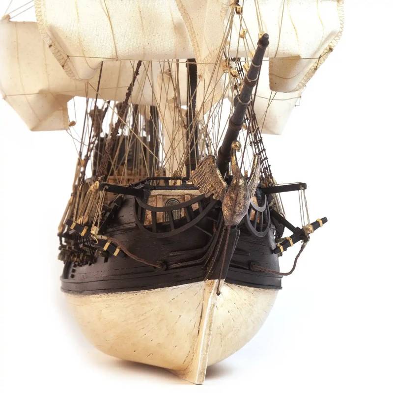 Wooden model of the pirate sailing ship "Black Swan" OCCRE 12012
