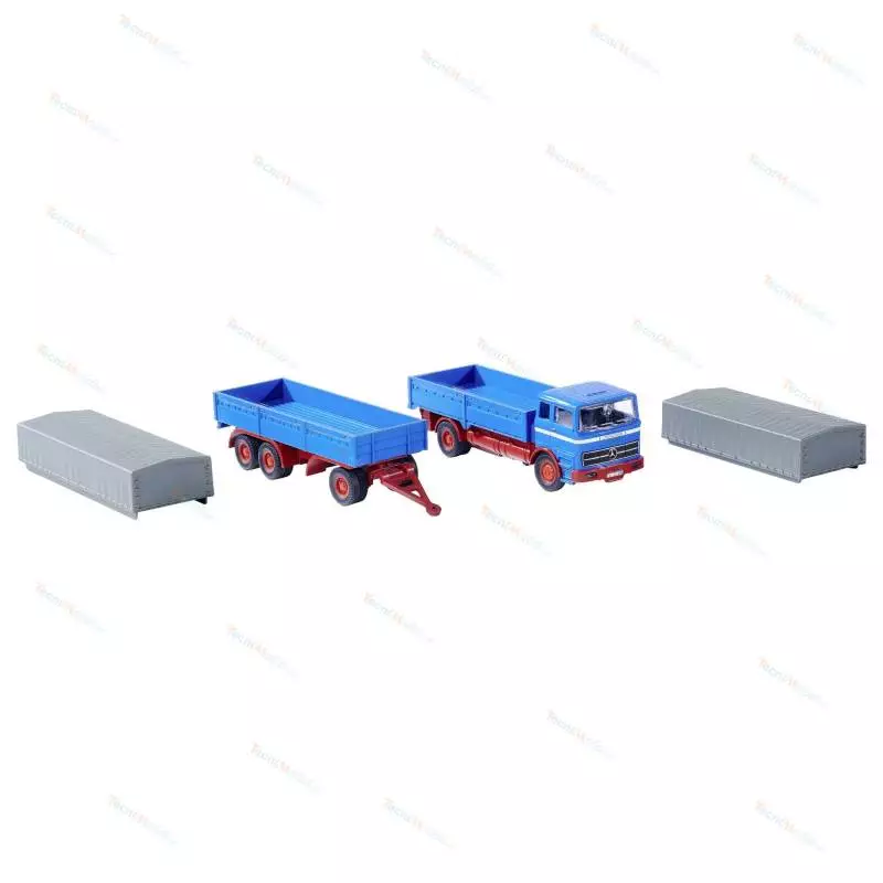 Camion Radiocommandé Carson 1:87 MB 1620 bâché avec remorque
Carson 500504157
