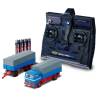 Radio-controlled truck Carson 1:87 MB 1620 with tarpaulin and trailerCarson 500504157