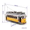 Maquette d'un Tramway de Lisbonne 1/24
OCCRE 53005