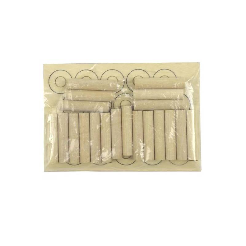 20 Supports pour peinture de figurine - Artesania latina 27640