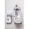 Kit of a radio-controlled fire engine FLB-12 scale 1/20 - Aéro-Naut 3066/00