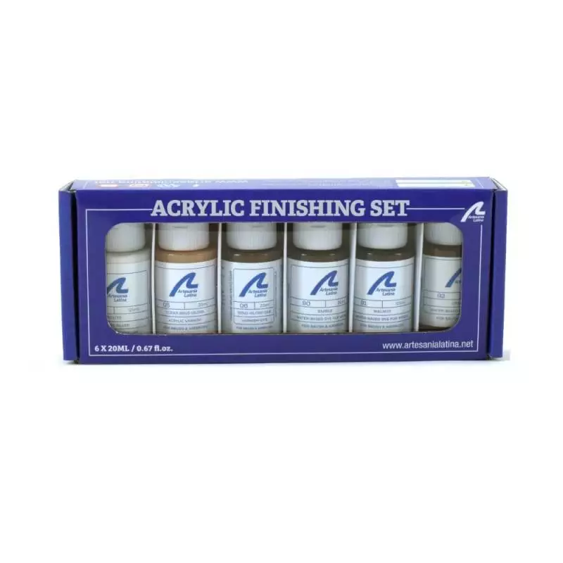 Wood stain and varnish pack - Artesania Latina 277PACKB3