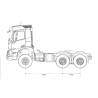 Camion RC Volvo FMX 6x4 tracteur RTR 1/14 - Double-E E013-001
