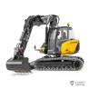Compact RC hydraulic excavator Aoue MC15 1/14 LESU - LESU BA-B0042-KIT