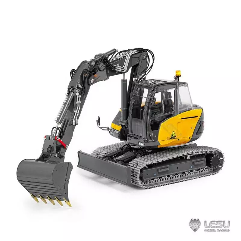 Excavatrice hydraulique RC compacte Aoue MC15 1/14 LESU - LESU BA-B0042-KIT