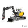 Compact RC hydraulic excavator Aoue MC15 1/14 LESU (spray painted version) - LESU BA-B0042-KIT-S
