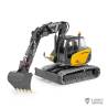 Compact RC hydraulic excavator Aoue MC15 1/14 LESU (spray painted version) - LESU BA-B0042-KIT-S