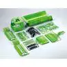 Camion RC Tamiya Mercedes Arocs 4151 porteur benne 8x4 en kit peint en Vert Candy brillant - Tamiya 47523