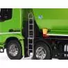 Camion RC Tamiya Mercedes Arocs 4151 porteur benne 8x4 en kit peint en Vert Candy brillant - Tamiya 47523
