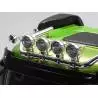 Camion RC Tamiya Mercedes Arocs 4151 porteur benne 8x4 en kit peint en Vert Candy brillant - Tamiya 47523