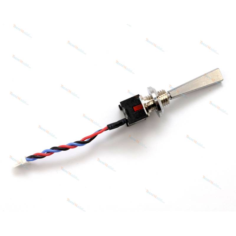3 position ON-OFF-ON flat lever switch wired for Fr-Sky Tandem XE