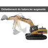 Huina 580 RC Excavator V5 1/14 FULL ALLOY 23Ch 2.4Ghz - Huina CY1580 Version 5