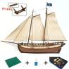 Wooden model of the sailboat Polaris by OCCRE + Starter Pack - Occre 12007S