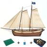 Maquette bois du voilier Polaris de OCCRE + Starter Pack - Occre 12007S