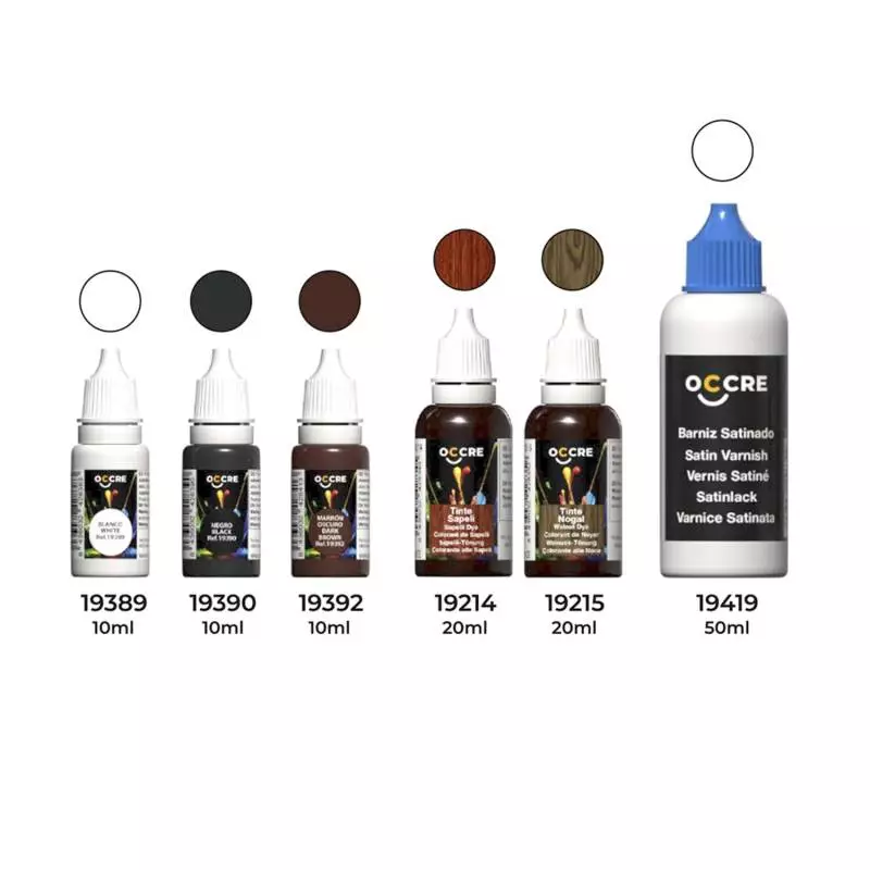 Pack peinture acrylique pour le kit du voilier Polaris - OCCRE 90555