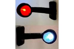Flexible side marker lights for RC truck 1/14
