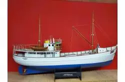 "ASTRAAL" 1/30 scale all-wood kit Nordic fishing boat