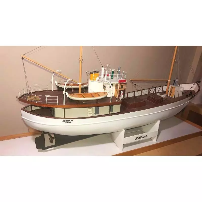 "ASTRAAL" 1/30 scale all-wood kit Nordic fishing boat