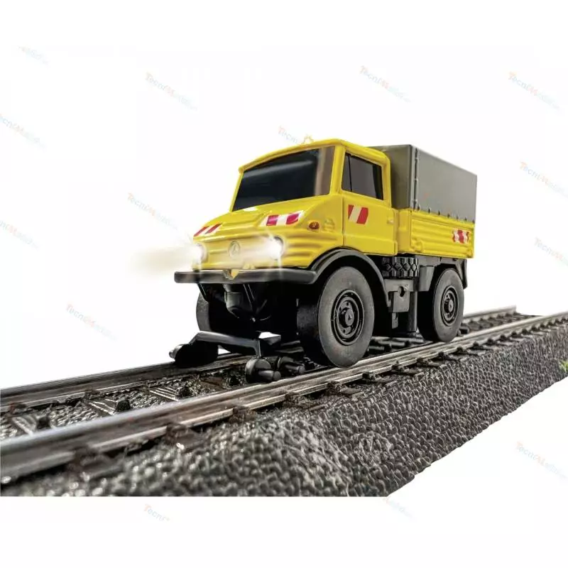 Camion RC Carson 1:87 Unimog U406 "rail-route"