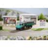 Camion RC Carson 1:87 Unimog U406 avec remorque
