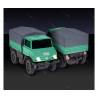 RC truck Carson 1:87 Unimog U406 with trailer