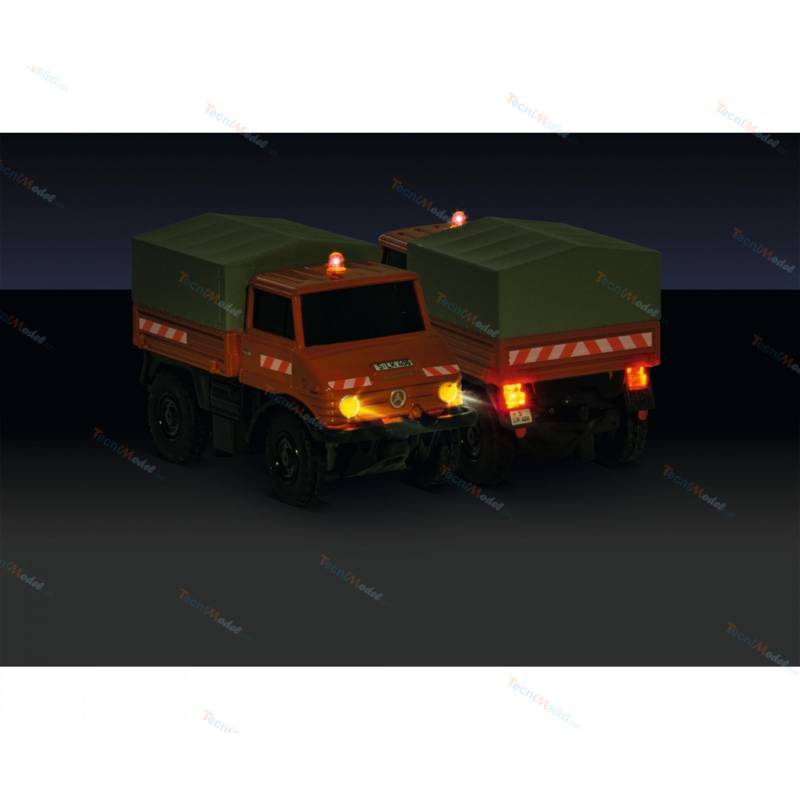 RC truck Carson 1:87 Unimog U406 road service