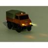 Camion RC Carson 1:87 Unimog U406 service de voirie