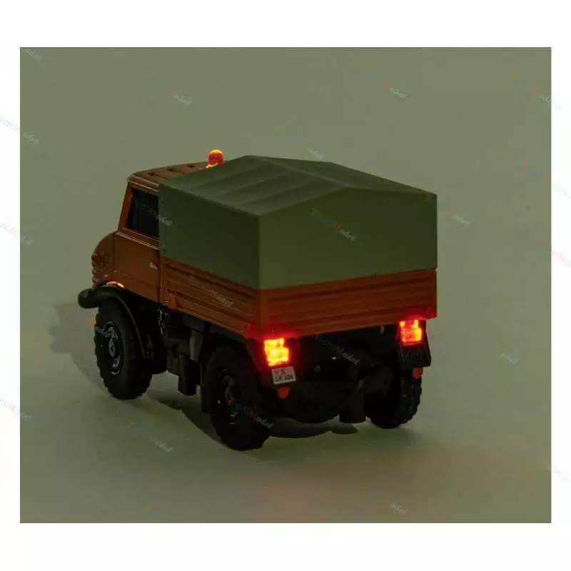 Camion RC Carson 1:87 Unimog U406 service de voirie