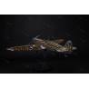 Spitfire MK IXC EN389 OCCRE 1/24, maquette à construire en bois et métal. OCCRE 2WW01.