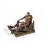 Spitfire MK IXC EN389 OCCRE 1/24, maquette à construire en bois et métal. OCCRE 2WW01.